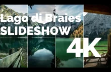 Lago di Braies / Pragser Wildsee / Lake Braies SLIDESHOW 4K