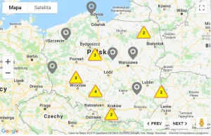 Stworzyłem mapę wypadków drogowych opartą o Google Maps. Sam zgłoś wypadek.