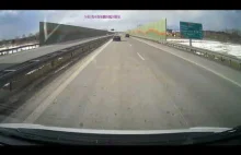 Kierowca Kii szuka zaczepki na autostradzie