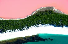 Różowe jezioro w Australii [ENG]