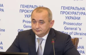 Media: główny prokurator wojskowy uciekł z Ukrainy