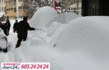 Sarajewo sparaliżował śnieg. Metrowe zaspy