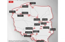 Tu drogówka łapie najczęściej. Mapa kontroli prędkości na drogach w Polsce