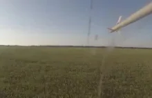 Nagranie z helikoptera zestrzelonego nad Ukrainą