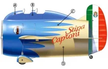Latająca beczka Stipa-Caproniego pradziadek silników turboodrzutowych
