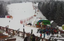 Wypadek na stoku narciarskim w Krynicy. Pracownik Słotwiny-Arena nie żyje