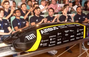 Prototypowa kapsuła Hyperloop z Niemiec osiągnęła prędkość 463 km/h