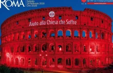 Koloseum będzie podświetlone na czerwono - upamiętni krew chrześcijan [ENG]
