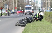 Wrocław: Śmiertelny wypadek na Ślężnej. Motocyklista potrącił pieszego na...