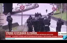 Kolejna strzelanina w Paryżu. Dwie osoby nie żyją, napastnik wziął zakładników