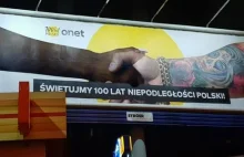 Przejęty przez Niemców "Onet" szydzi ze 100-lecia odzyskania niepodległości