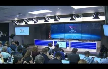 Konferencja Space X po udanym staracie Falcon Heavy Launch