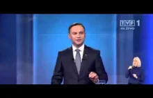 Debata prezydencka - Duda atakuje ostro Komorowskiego od początku