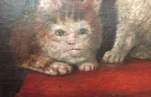 Brzydkie koty na średniowiecznych obrazach.
