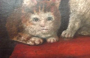 Brzydkie koty na średniowiecznych obrazach.