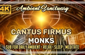 ✝️ Ambient Music | Cantus Firmus Monks | 4K UHD | 2 hours