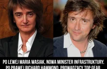 Maria Wasiak i Richard Hammond. Znajdź 10 różnic.