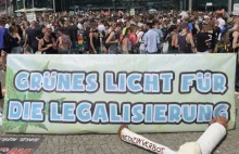 Niemcy: Kilka tysięcy osób żądało legalizacji marihuany.