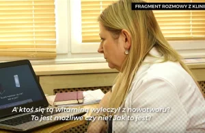 Zadzwoniliśmy do klinik "leczących" raka witaminą C. Pokazaliśmy nagrania...