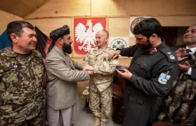 Afgański złoty medal dla polskiego generała