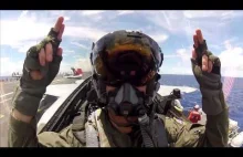 Niesamowita wycieczka samolotem US Navy