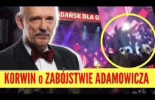 Janusz Korwin Mikke komentuje śmierć Pawła Adamowicza! LIVE + pytania o...