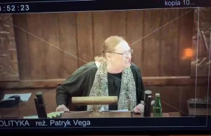 Patryk Vega odpowiada Krystynie Pawłowicz i pokazuje fragment filmu