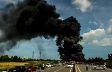Ogromne pożary w Calais. Chaos i bezprawie