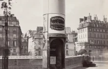 Toalety publiczne w Paryżu na zdjęciach - XIX wiek
