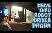 Drive Thru Robot Driver Prank