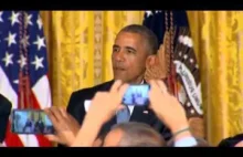 Dziennikarz zostaje wyprowadzony z Białego Domu na polecenie Obamy