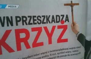 Dziennikarka TVN: „Co to jest ściągnięcie krzyża…”