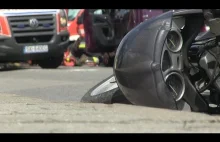 Śmiertelny wypadek w Świerklanach. Nie żyje motocyklista