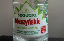 Czy wodę Saguaro Muszyńskie można pomylić z Muszynianką?