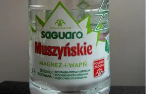 Czy wodę Saguaro Muszyńskie można pomylić z Muszynianką?