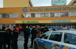 Strzelanina w szpitalu w Ostrawie. Co najmniej cztery osoby nie żyją.