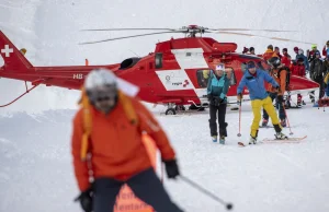 Szwajcaria i Austria. Lawiny na trasach narciarskich. Trwa akcja ratunkowa.