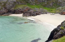 Najpiękniejsza plaża w Szkocji!!! Wiedziałeś, że takie istnieją?