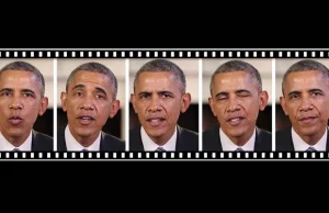 Na podstawie nagrania audio wygenerowano realistyczne wideoprzemówienie Obamy