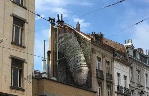 [NSFW] Pornograficzne murale w Brukseli