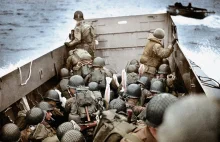 D-Day w kolorze. Fotografie z inwazji w Normandii