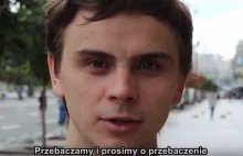 Skandaliczne nagranie Ukraińców - "wybaczają i proszą o wybaczenie" za Wołyń...