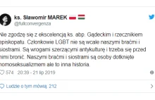 Ks. Sławomir Marek: Członkowie LGBT są naszymi wrogami