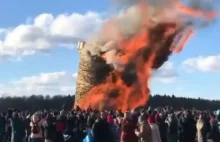 Palenie słomianej Bastylii - pogańskie święto Maselnica