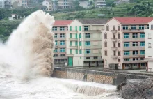 Prawie milion osób ewakuowanych - tajfun o sile ponad 170 km/h w Chinach [ANG]