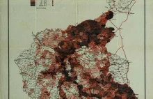 Mapa zniszczeń podczas I wojny światowej (Królestwo Polskie)