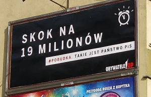 Wojna na billboardy. Obywatele RP odpowiadają na kampanię PiS