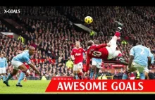 ⚽ MOST AWESOME SKILL GOALS IN FOOTBALL HISTORY ● MASTERPIECE GOALS
