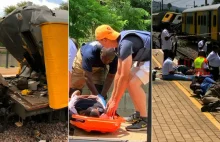 Katastrofa kolejowa w RPA. Ofiary śmiertelne, około 300 osób rannych