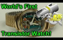 Pierwszy na świecie tranzystorowy zegarek [EEVblog]